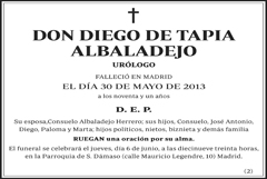 Diego de Tapia Albaladejo
